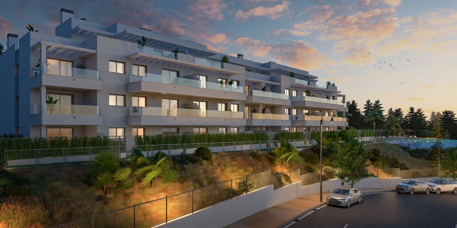 2 chambre Appartement à vendre à Las Lagunas de Mijas avec piscine garage - 421 600 € (Ref: 10012043)