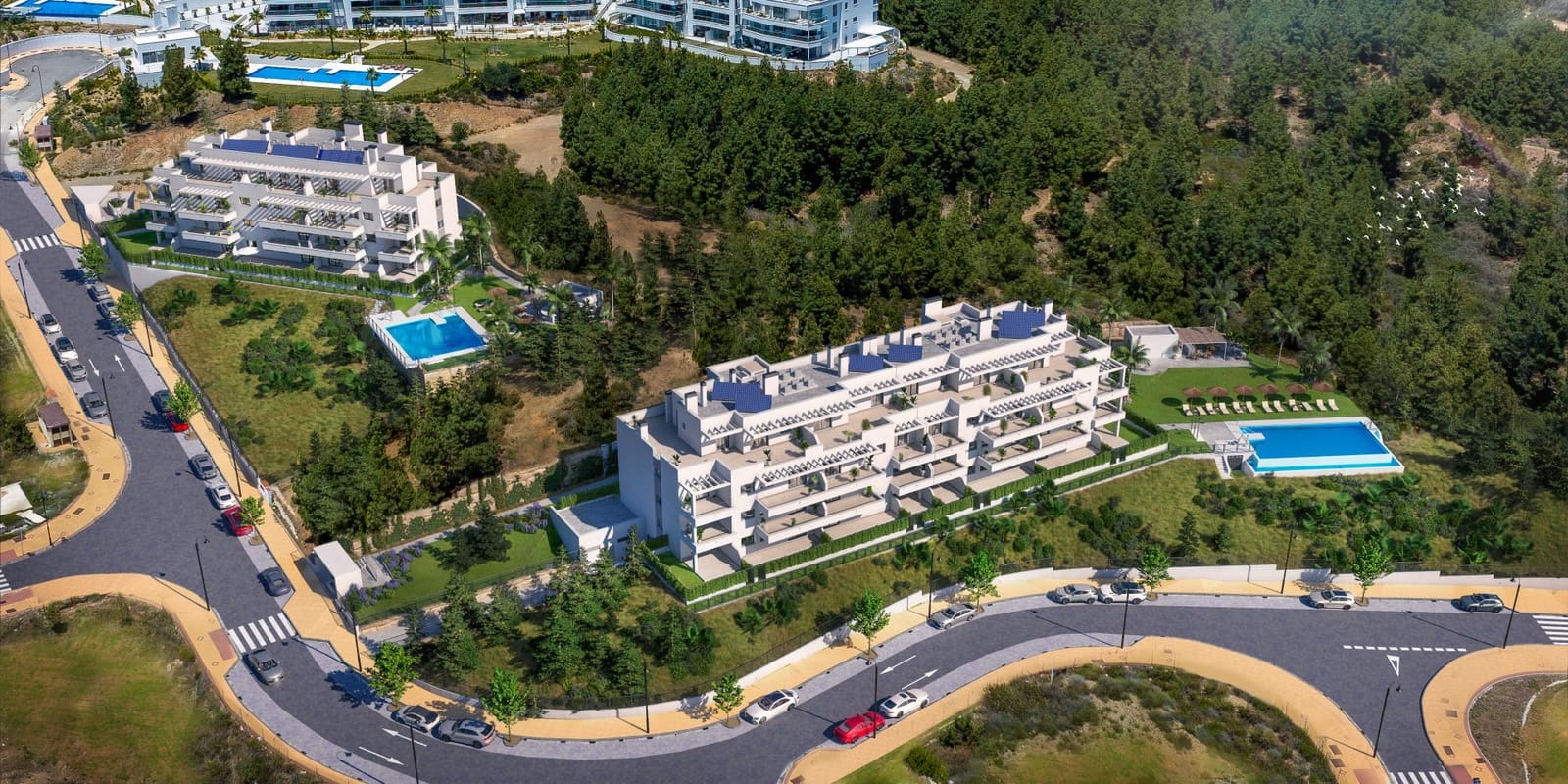 2 chambre Appartement à vendre à Las Lagunas de Mijas avec piscine garage - 421 600 € (Ref: 10012043)