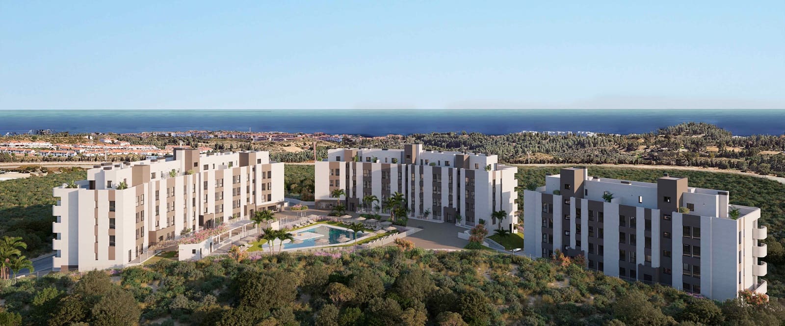 2 chambre Appartement à vendre à Mijas avec piscine - 302 000 € (Ref: 10012066)