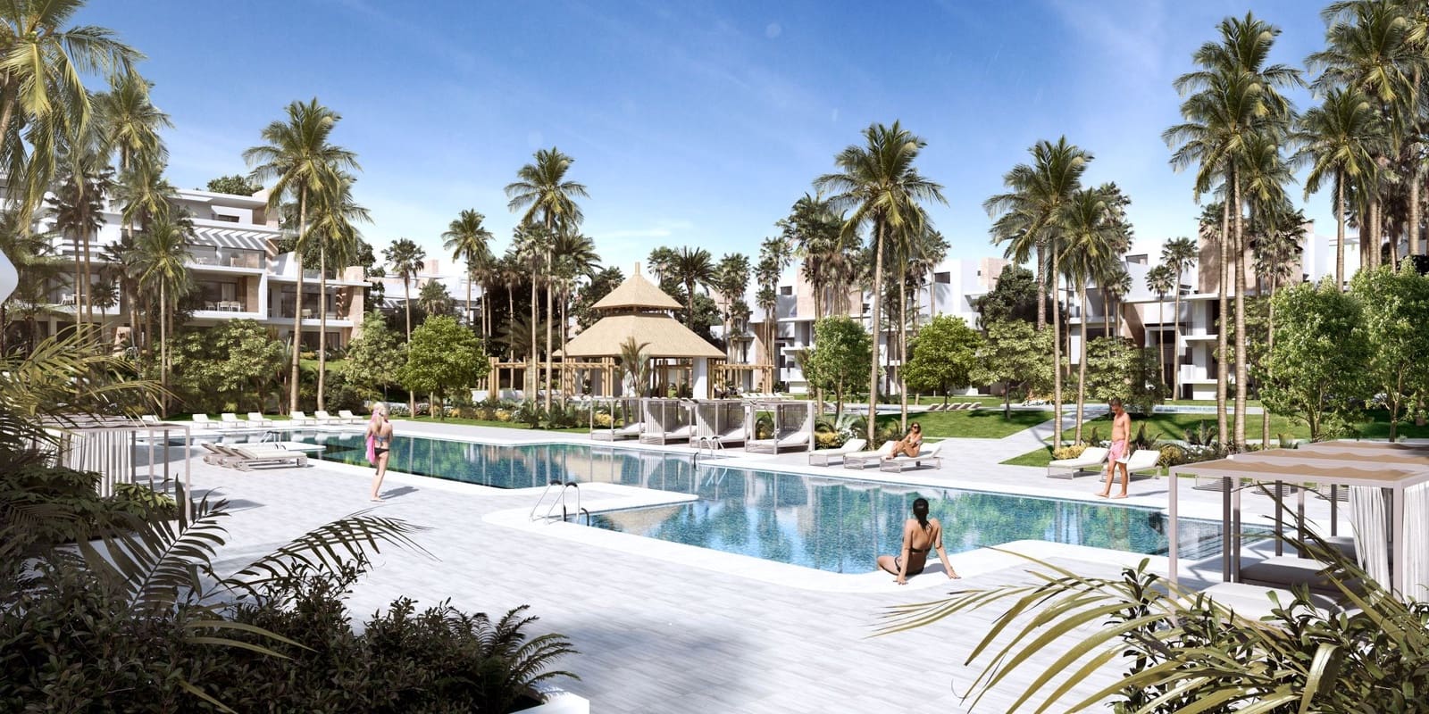 2 quarto Apartamento para venda em Estepona com piscina - 745 000 € (Ref: 10012068)