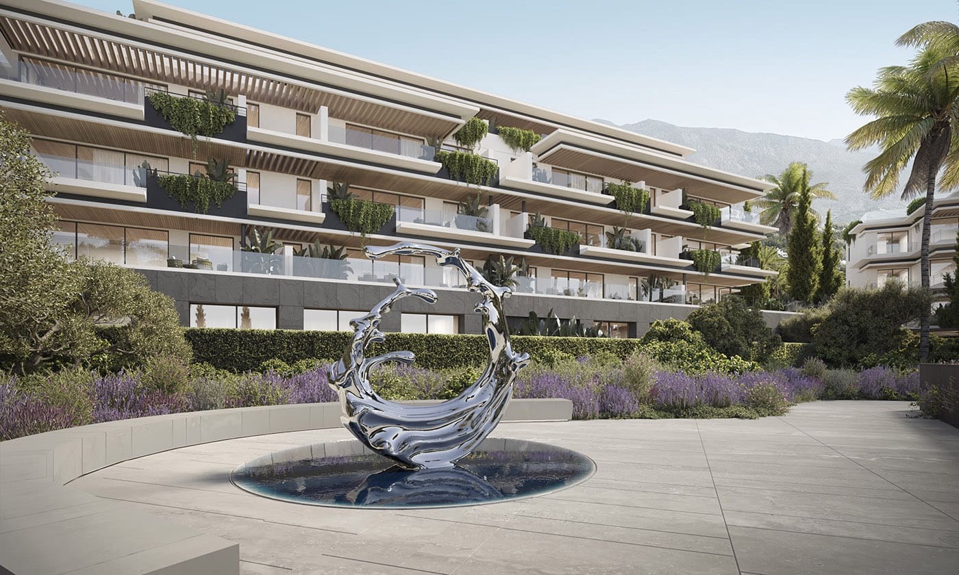 2 soveværelse Lejlighed til salg i Mijas med swimmingpool - € 1.147.000 (Ref: 10012891)