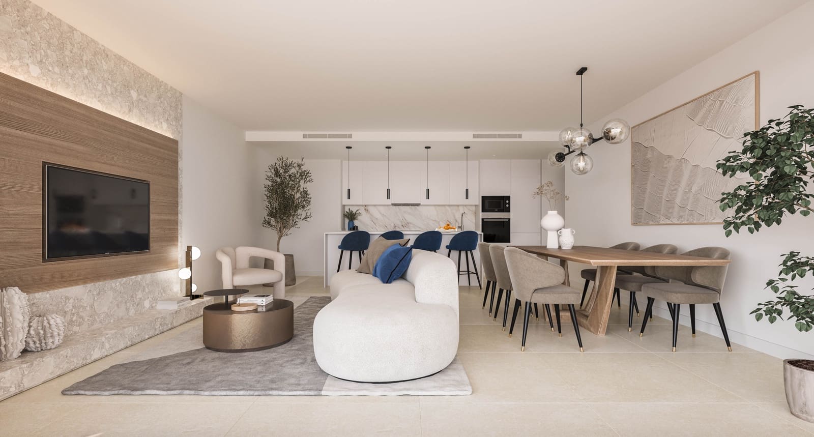 Apartamento de 3 habitaciones en Estepona en venta con piscina garaje - 589.000 € (Ref: 10012896)