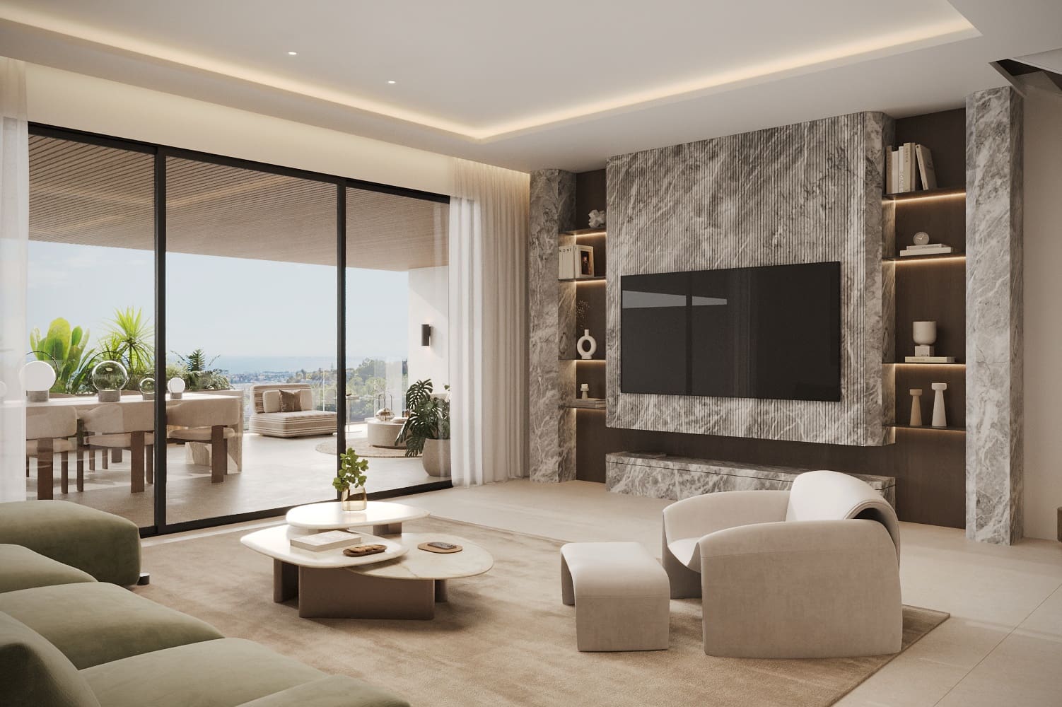 3 camera da letto Appartamento in vendita in Estepona con piscina - 885.000 € (Rif: 10015115)