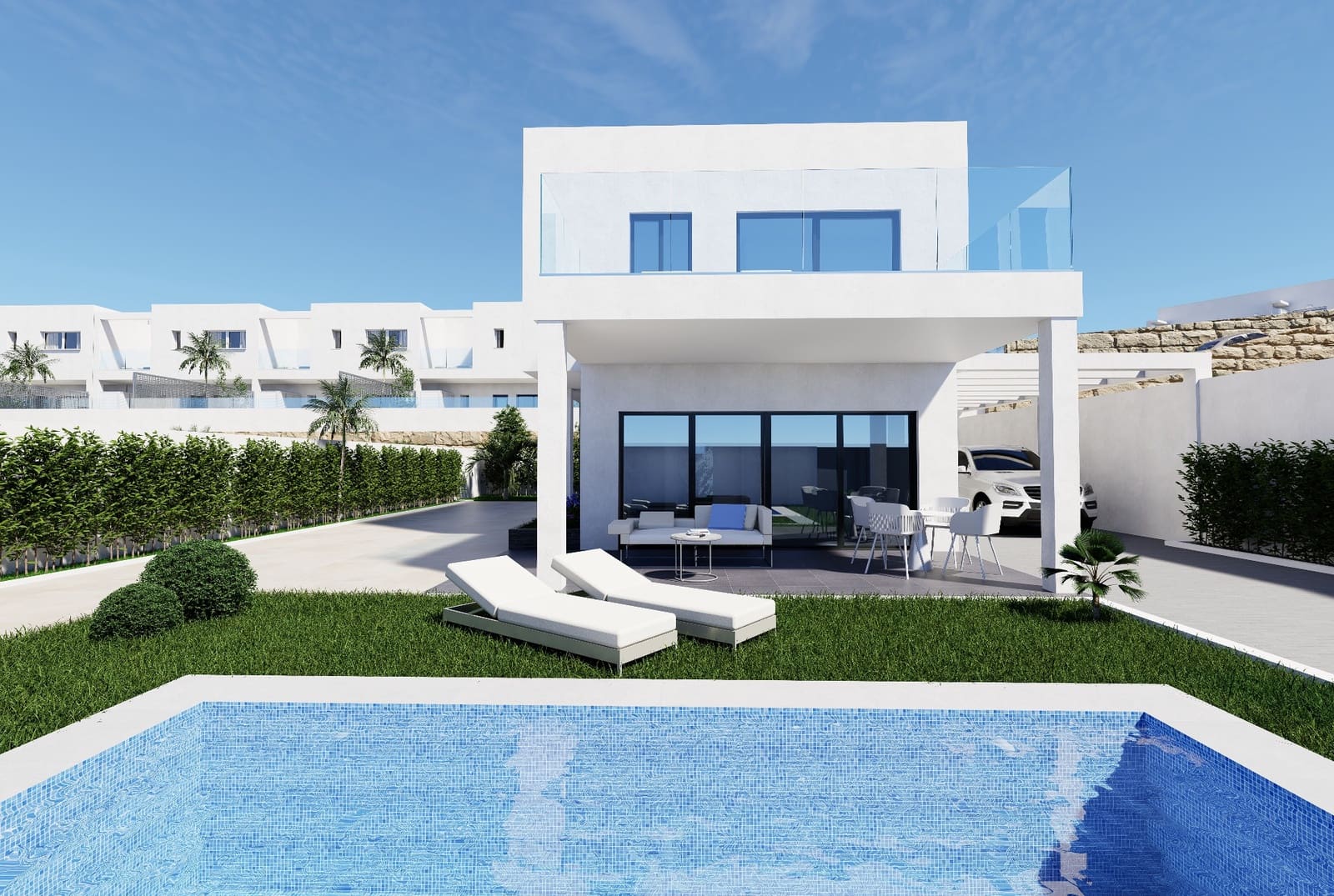 3 slaapkamer Villa te koop in Mojacar met garage - € 528.000 (Ref: 10034974)