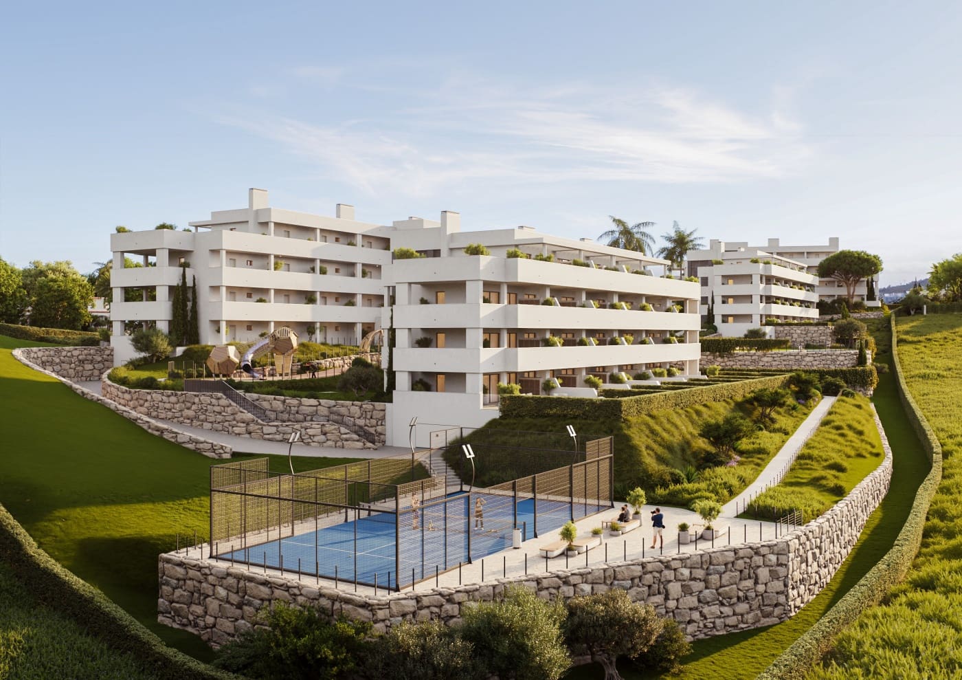 1 chambre Appartement à vendre à Manilva avec piscine - 299 250 € (Ref: 10091078)