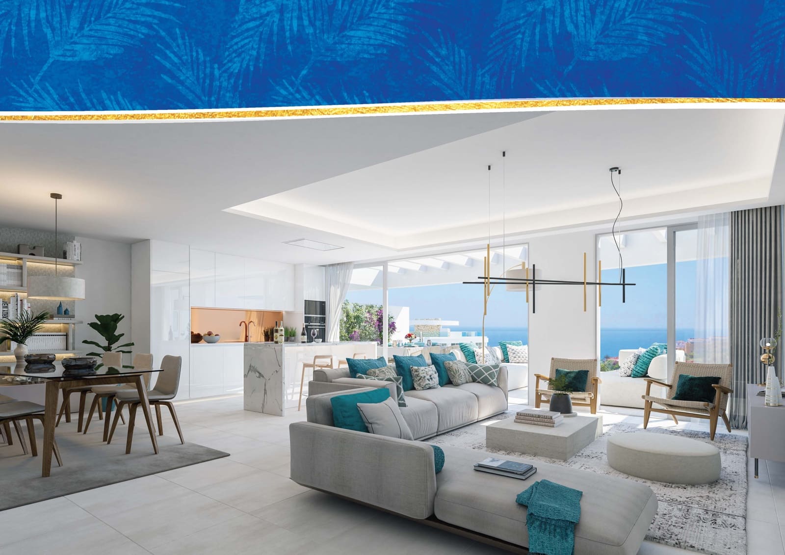 3 soverom Leilighet til salgs i Mijas med svømmebasseng garasje - € 929 000 (Ref: 10111504)