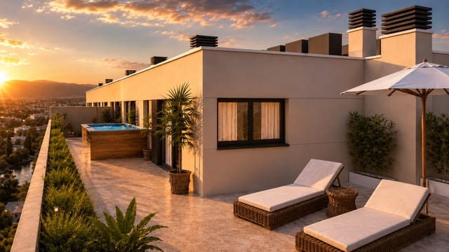 3 soverom Leilighet til salgs i Las Flores, Mijas med svømmebasseng garasje - € 360 000 (Ref: 10173325)