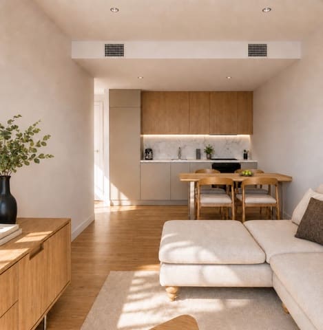Apartamento de 2 habitaciones en Las Flores, Mijas en venta con piscina garaje - 265.000 € (Ref: 10173326)