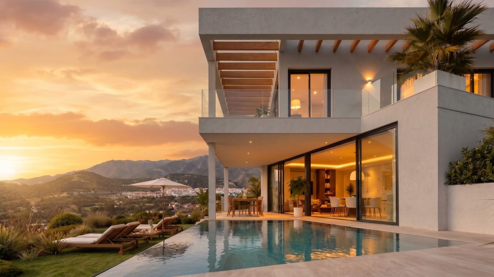 Chalet de 4 habitaciones en Estepona en venta con piscina garaje - 1.295.000 € (Ref: 10184289)