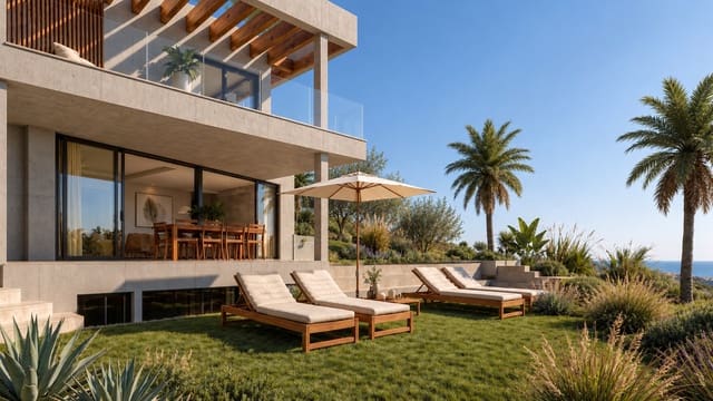 Chalet de 4 habitaciones en Valle Romano Golf, Estepona en venta con piscina garaje - 1.295.000 € (Ref: 10184289)