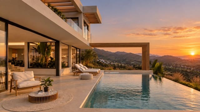 Chalet de 4 habitaciones en Valle Romano Golf, Estepona en venta con piscina garaje - 2.100.000 € (Ref: 10184293)