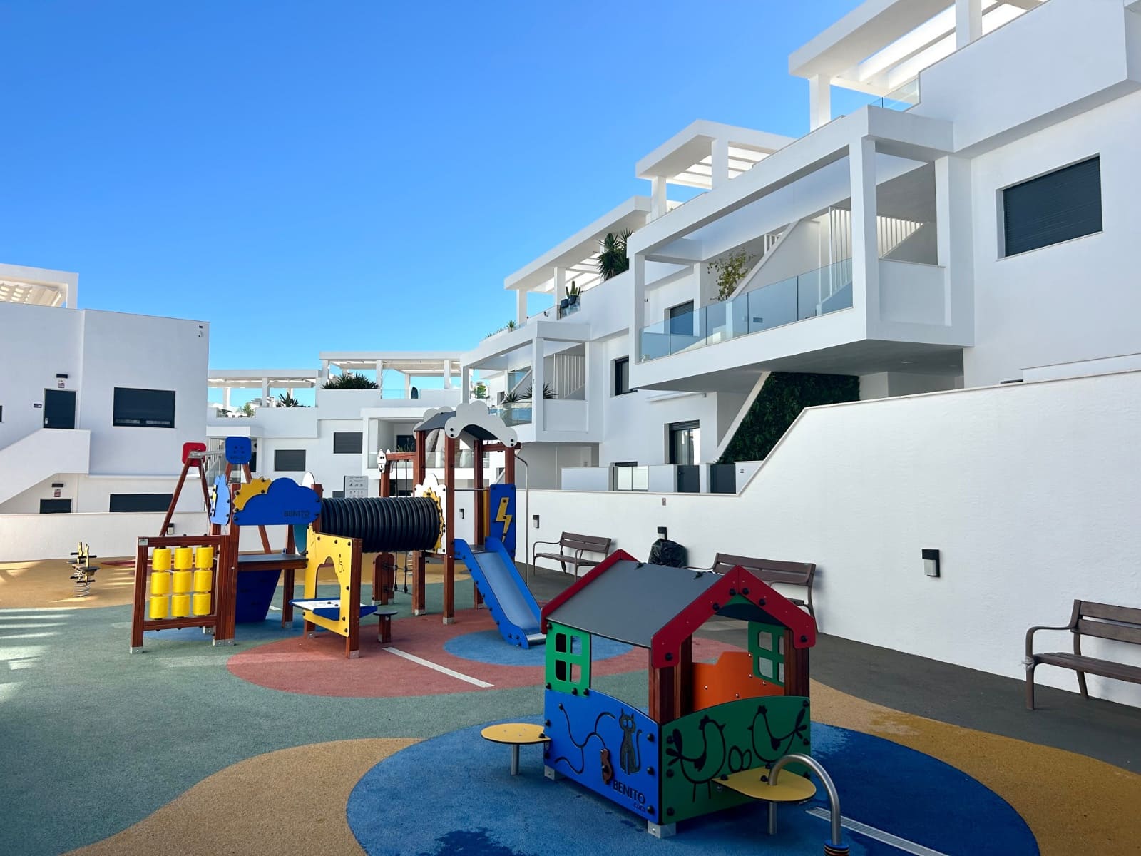 2 chambre Appartement à vendre à Los Balcones avec piscine garage - 299 000 € (Ref: 10185164)