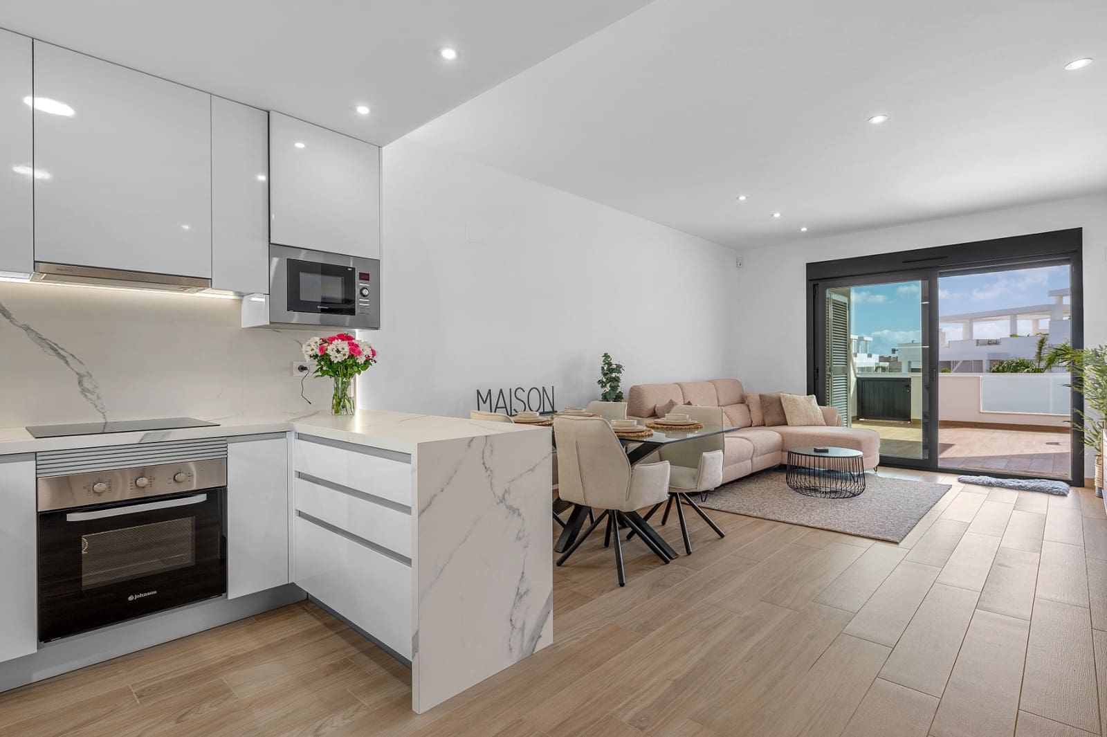 2 chambre Appartement à vendre à Los Balcones avec piscine garage - 299 000 € (Ref: 10185164)