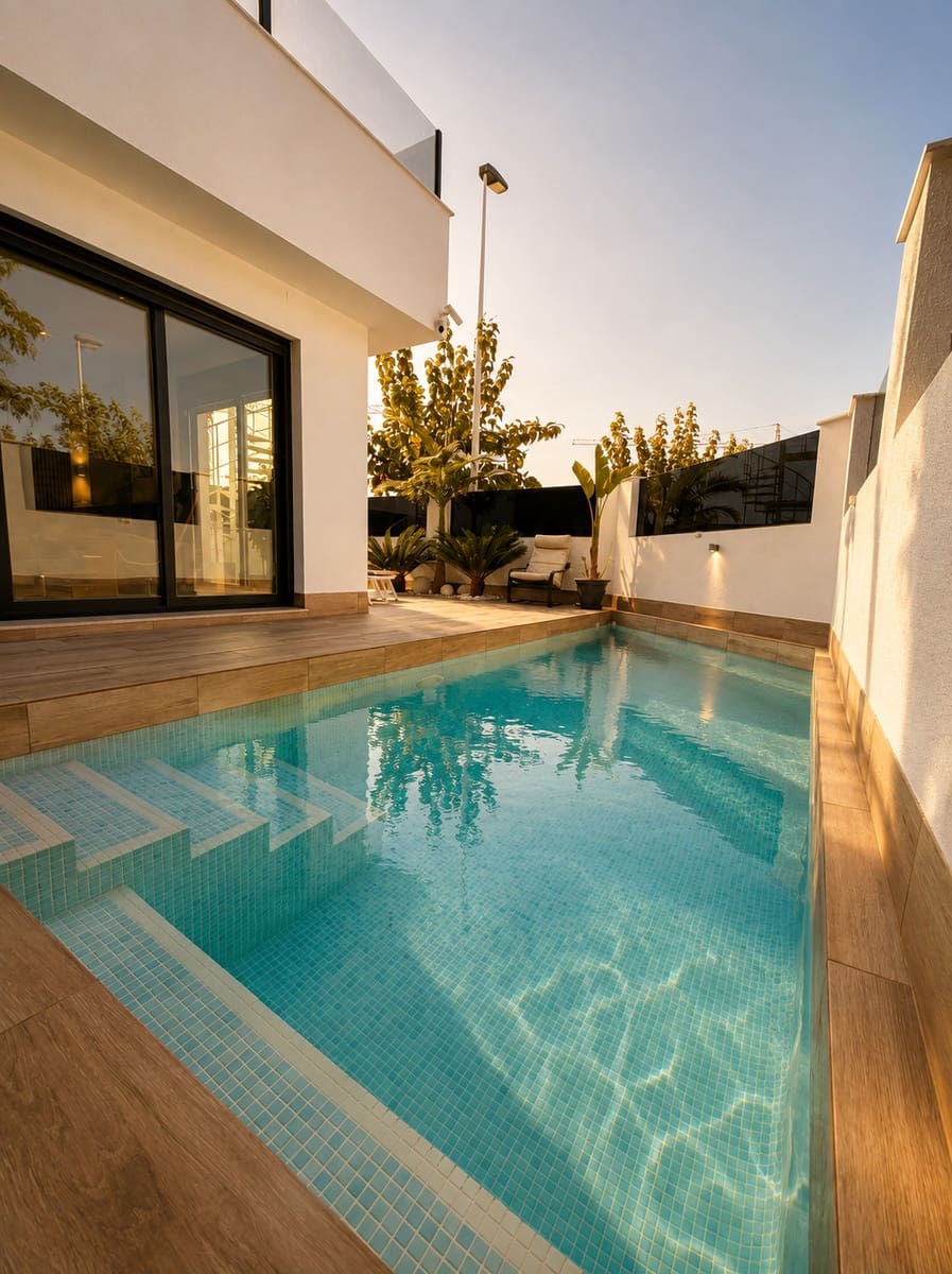2 chambre Villa/Maison à vendre à San Pedro del Pinatar avec piscine garage - 485 000 € (Ref: 10186707)