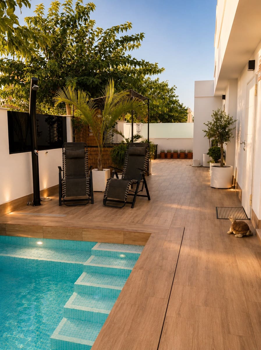 2 chambre Villa/Maison à vendre à San Pedro del Pinatar avec piscine garage - 485 000 € (Ref: 10186707)