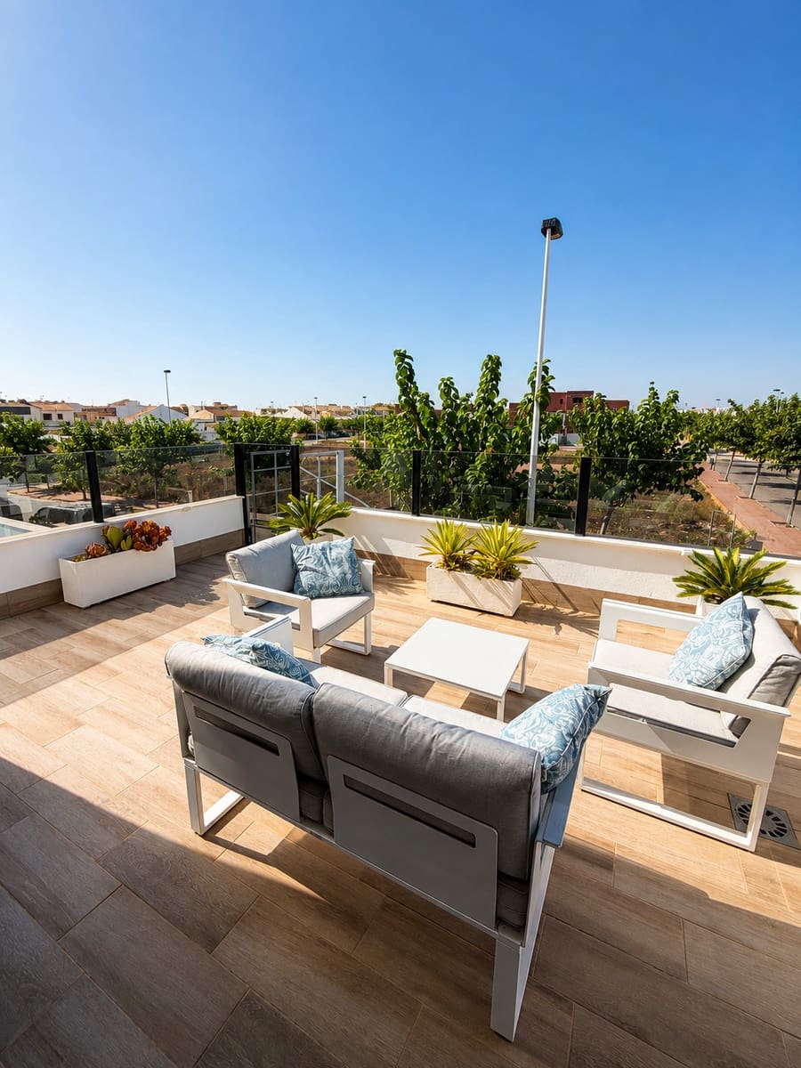 2 chambre Villa/Maison à vendre à San Pedro del Pinatar avec piscine garage - 485 000 € (Ref: 10186707)