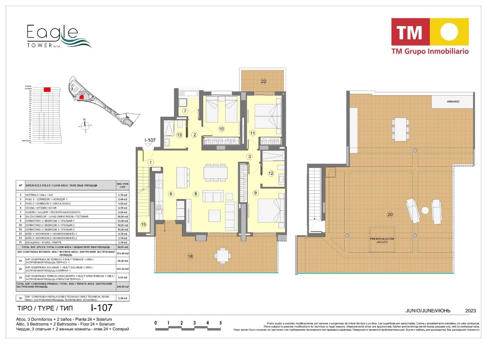 3 slaapkamer Appartement te koop in Benidorm met zwembad garage - € 730.000 (Ref: 8180996)