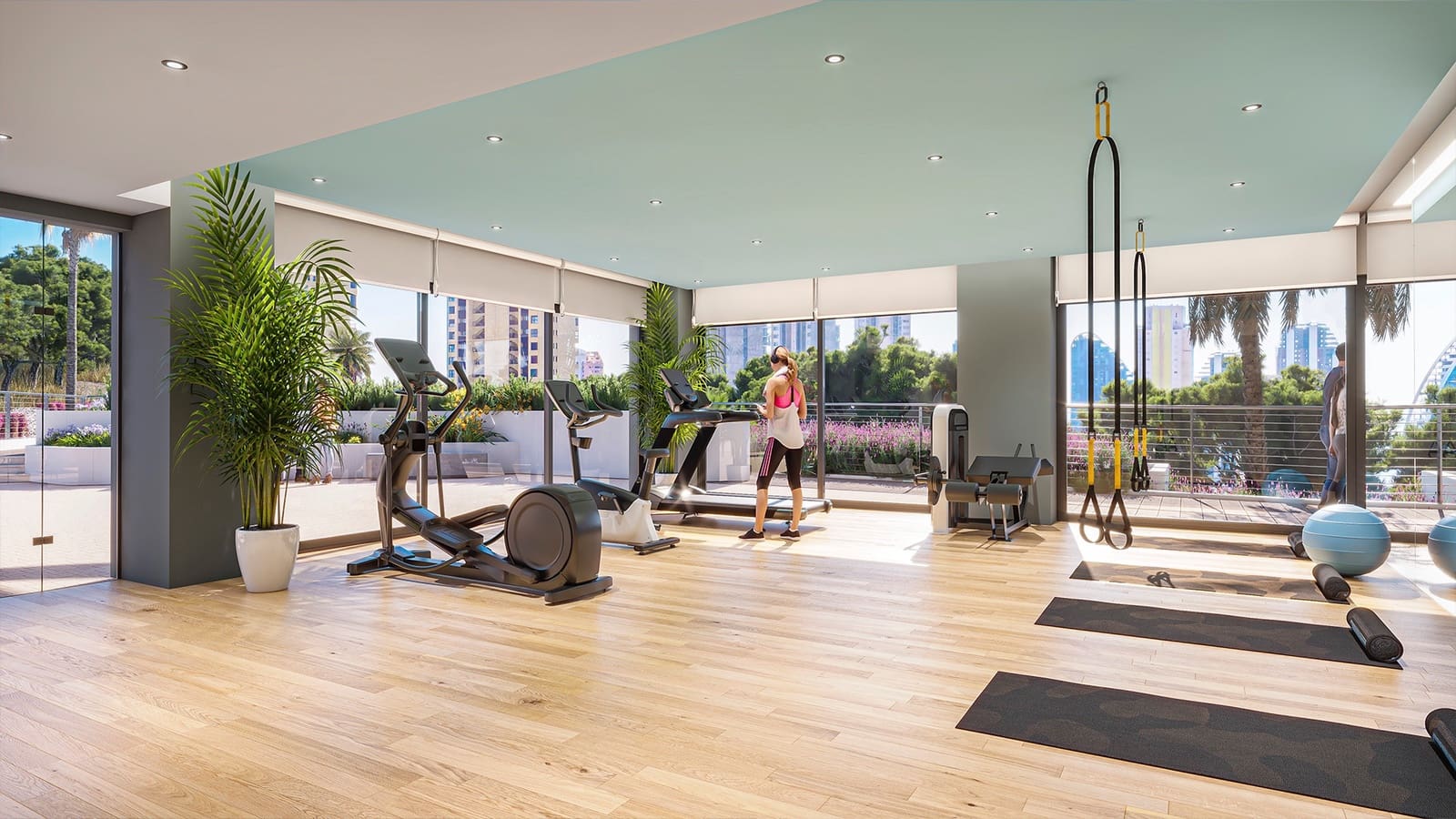 3 sypialnia Apartament na sprzedaż w Benidorm z basenem garażem - 429 000 € (Ref: 8180997)