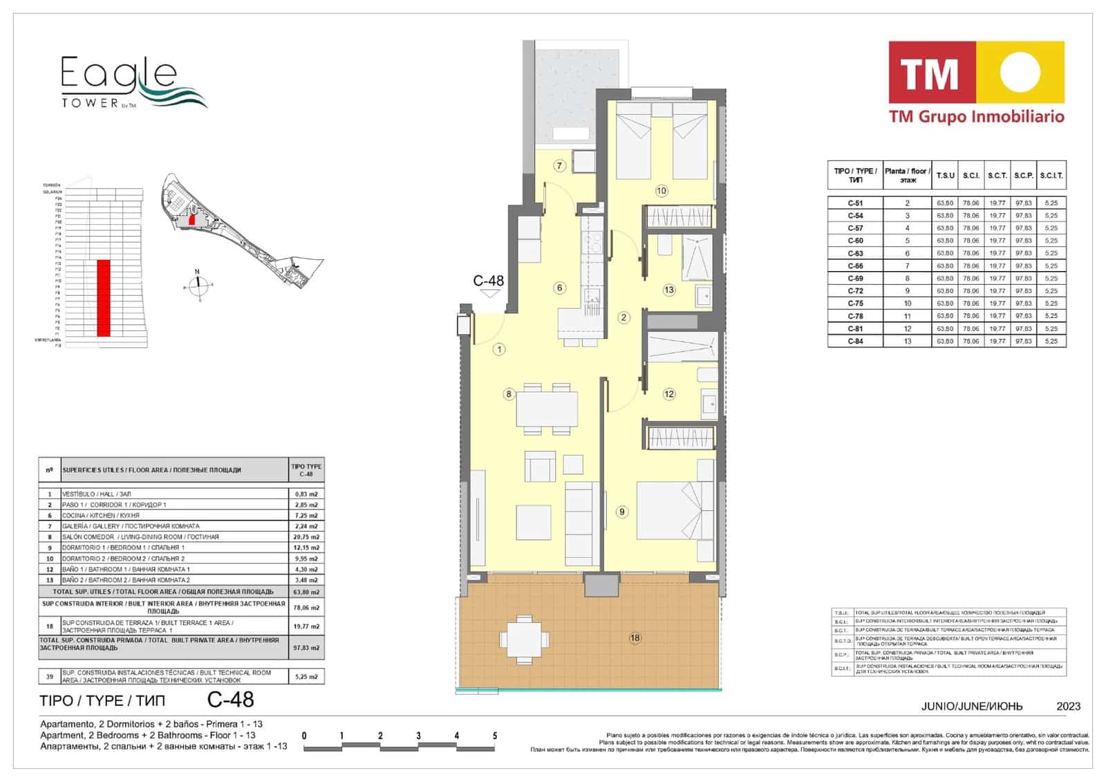 2 sypialnia Apartament na sprzedaż w Benidorm z basenem garażem - 363 000 € (Ref: 8180998)