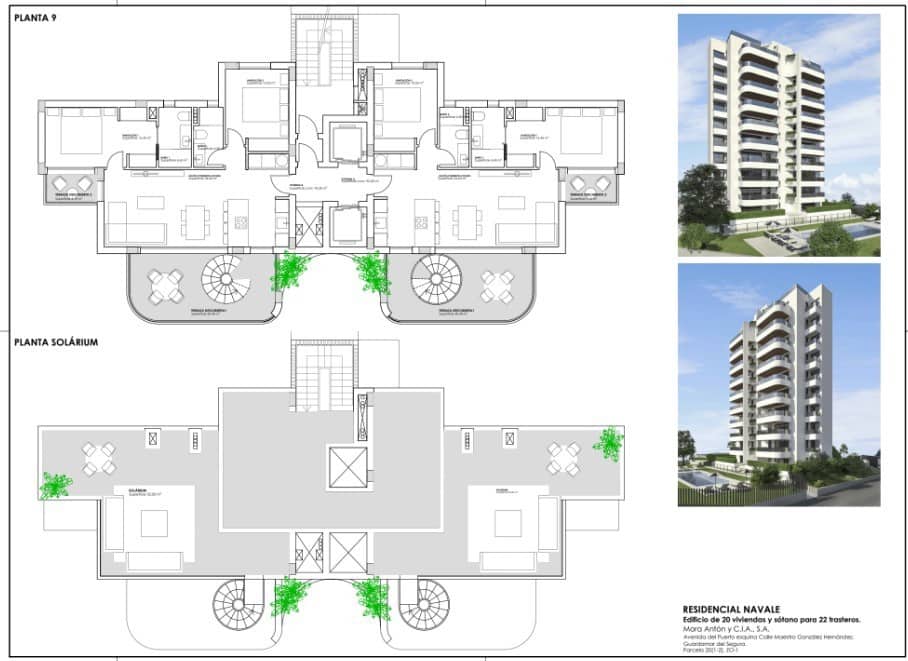 2 bedroom Apartment for sale in Guardamar del Segura with pool - € 539,000 (Ref: 8775980)