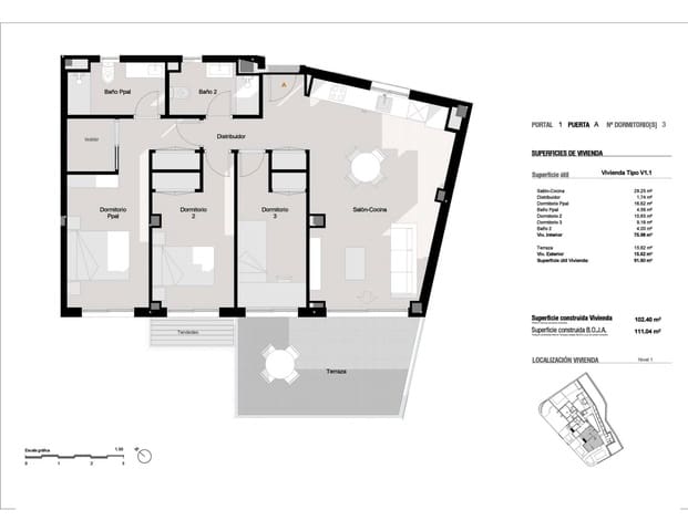 3 Zimmer Apartment zu verkaufen in Puerto de Estepona, Estepona mit Pool Garage - 559.700 € (Ref: 8779361)