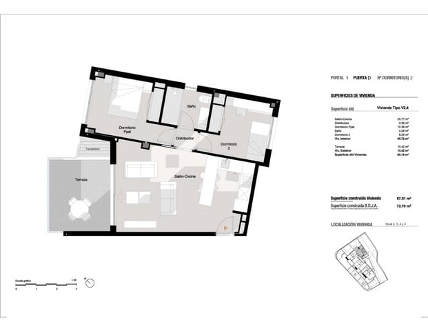 2 Zimmer Apartment zu verkaufen in Puerto de Estepona, Estepona mit Pool Garage - 439.700 € (Ref: 8779362)