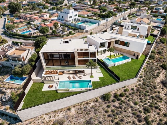 4 sypialnia Willa na sprzedaż w San Fulgencio z basenem garażem - 1 429 000 € (Ref: 8969348)