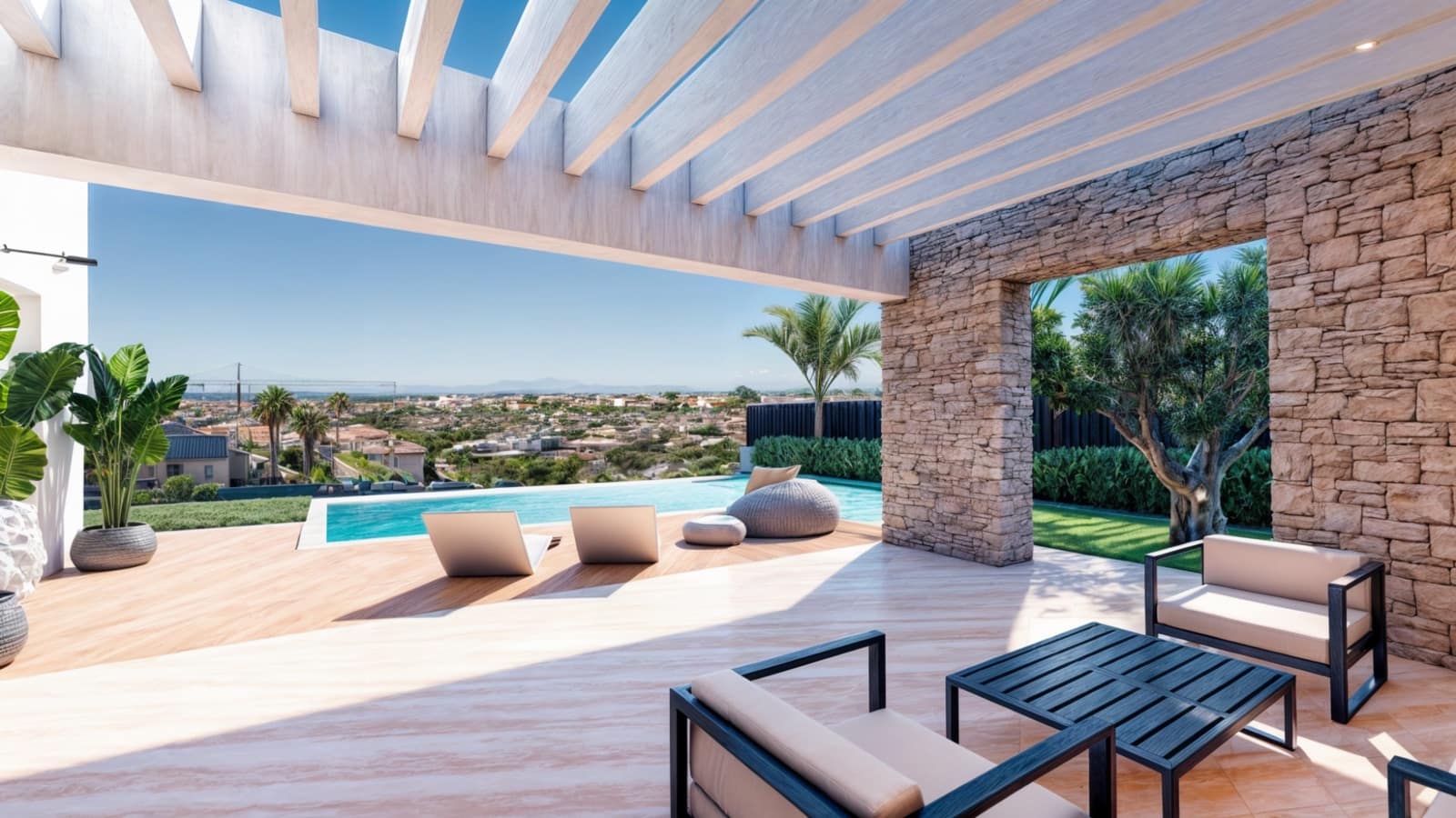 4 sypialnia Willa na sprzedaż w San Fulgencio z basenem garażem - 1 429 000 € (Ref: 8969348)