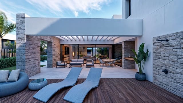 4 sypialnia Willa na sprzedaż w San Fulgencio z basenem garażem - 1 429 000 € (Ref: 8969348)