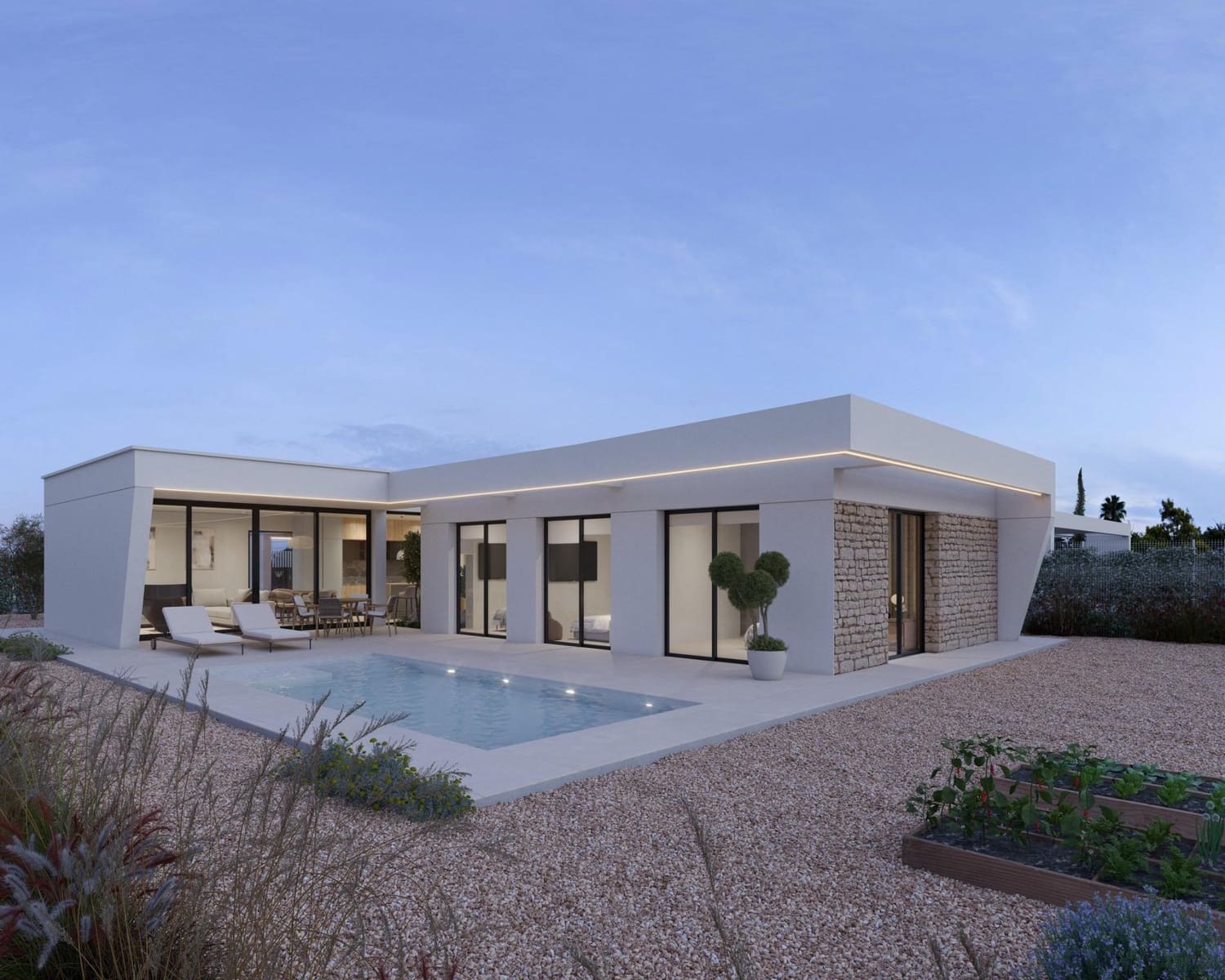 3 soveværelse Villa til salg i Hacienda del Alamo med swimmingpool - € 433.600 (Ref: 9051878)