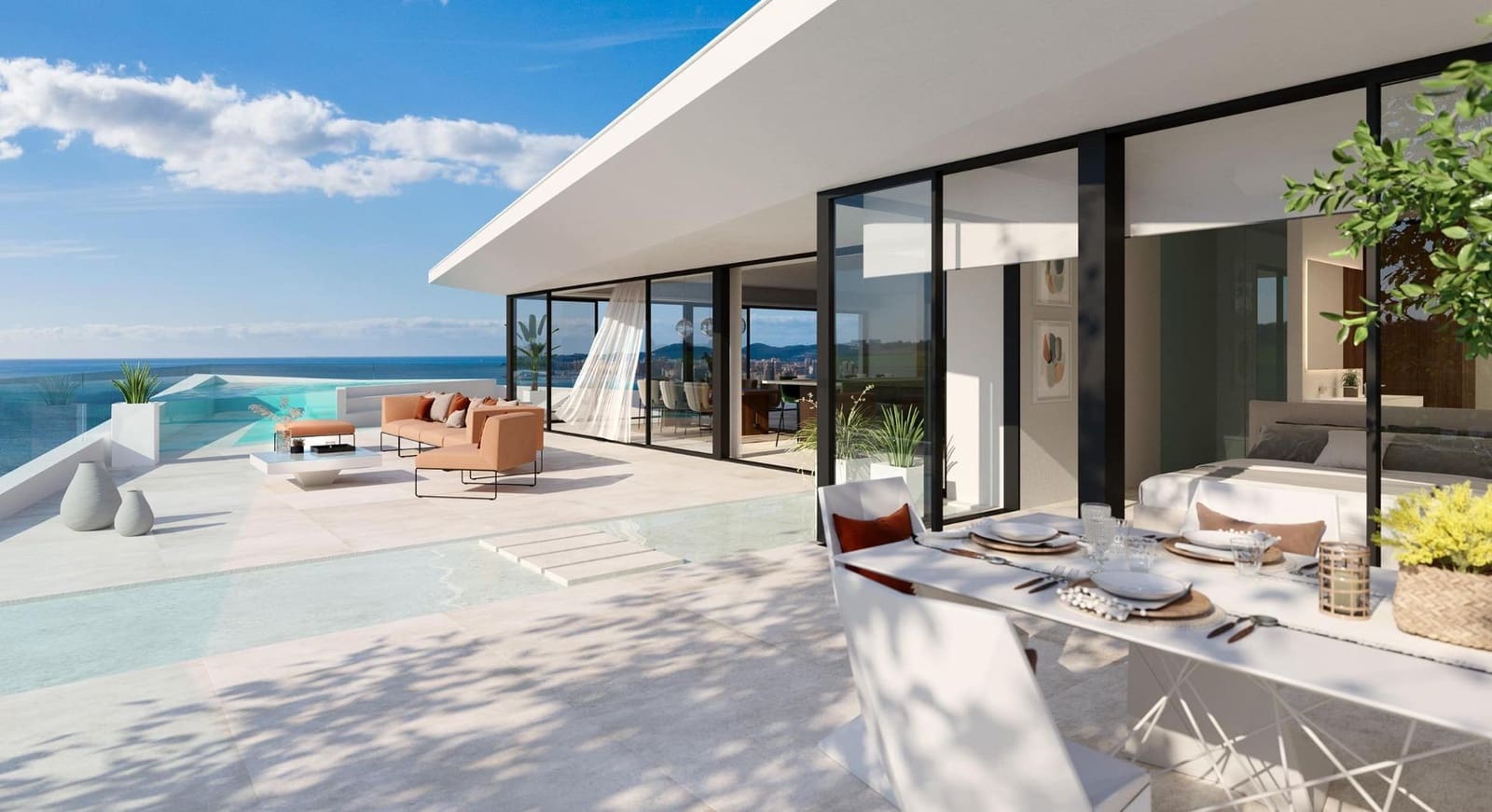 4 soveværelse Lejlighed til salg i Fuengirola med swimmingpool - € 2.425.000 (Ref: 9051949)