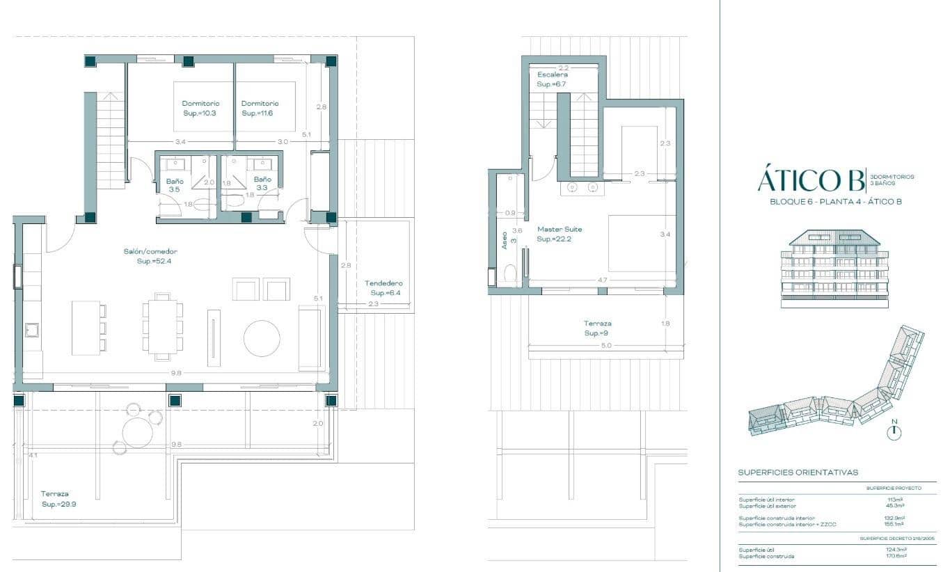 3 soveværelse Lejlighed til salg i Benalmadena med swimmingpool - € 980.000 (Ref: 9052040)