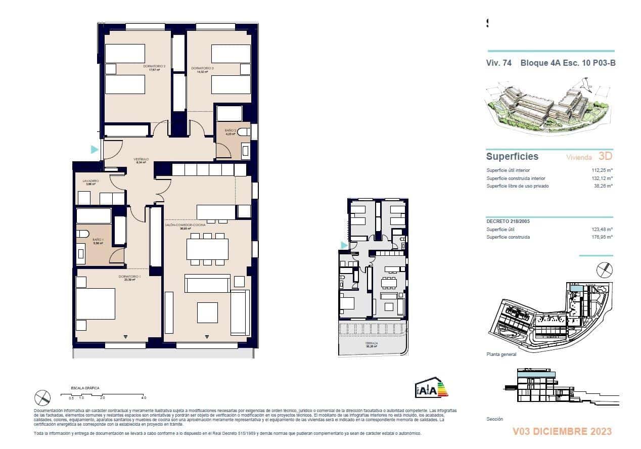 3 soveværelse Lejlighed til salg i Estepona med swimmingpool garage - € 910.000 (Ref: 9052042)