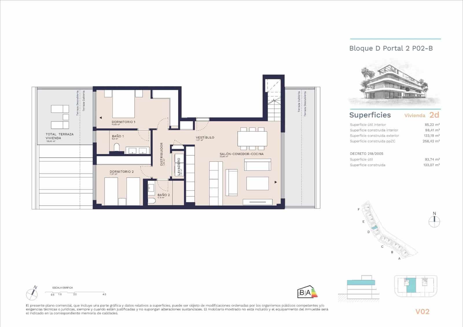 2 soveværelse Lejlighed til salg i Buenas Noches med swimmingpool - € 901.000 (Ref: 9052053)