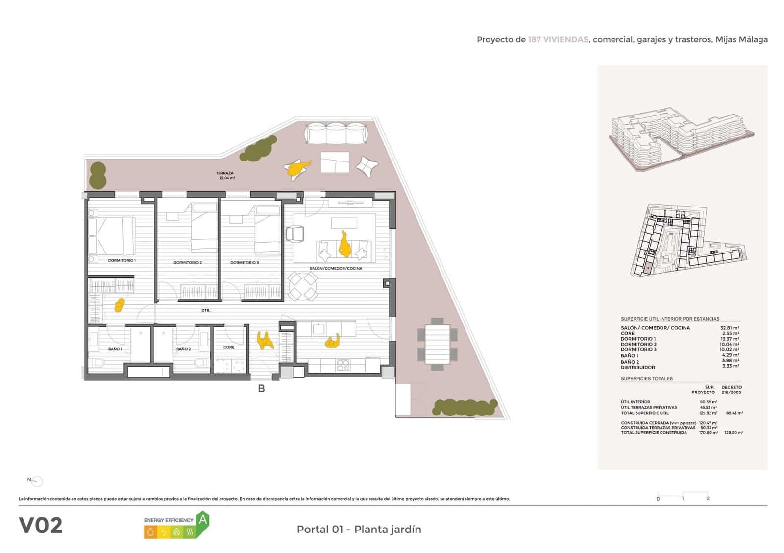 3 soveværelse Lejlighed til salg i Mijas med swimmingpool garage - € 633.938 (Ref: 9052172)