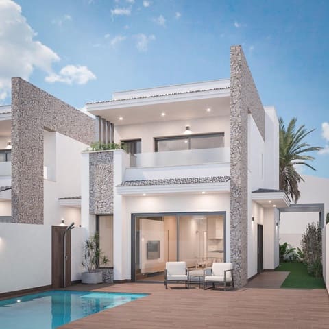 3 soveværelse Villa til salg i San Pedro del Pinatar ciudad, San Pedro del Pinatar med swimmingpool garage - € 469.900 (Ref: 9052318)