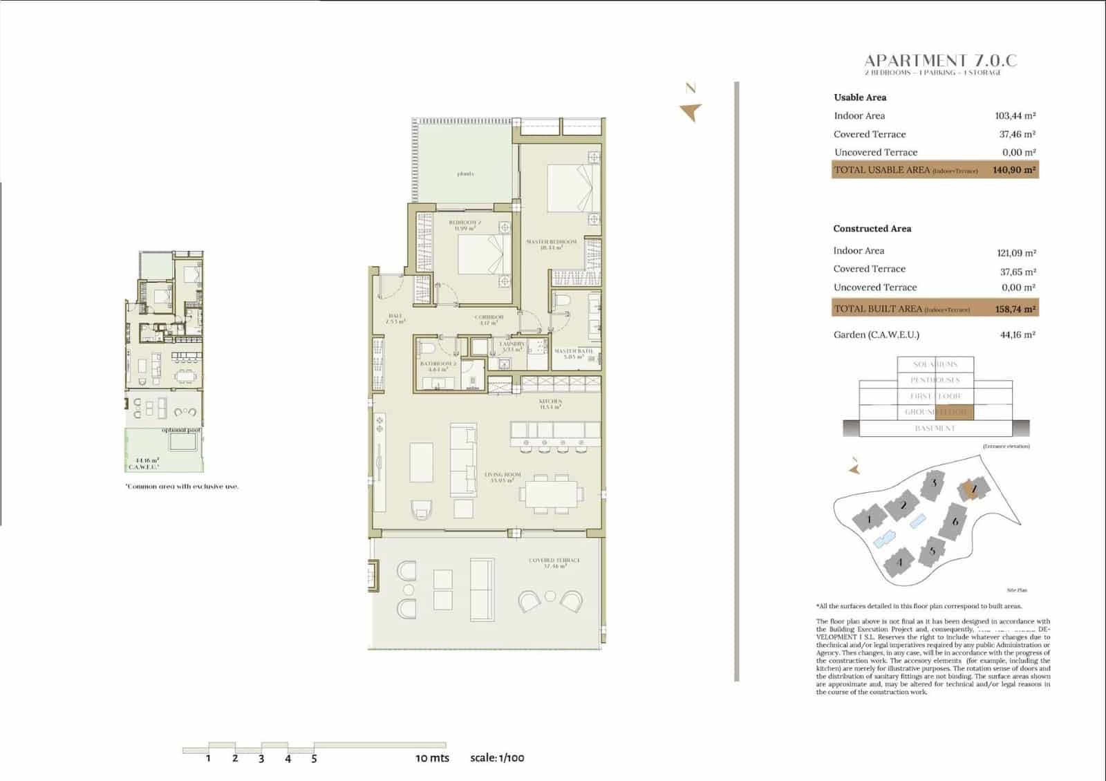 2 chambre Appartement à vendre à Estepona avec piscine - 645 000 € (Ref: 9052323)