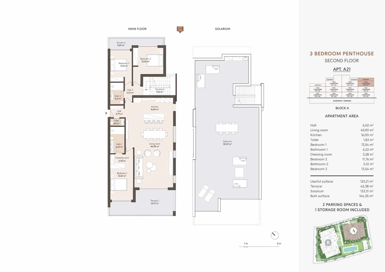 3 soveværelse Lejlighed til salg i Estepona med swimmingpool - € 1.450.000 (Ref: 9052351)