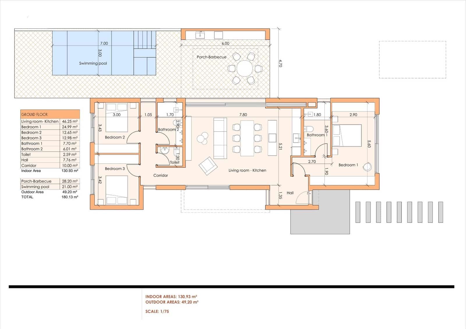 3 sypialnia Willa na sprzedaż w Banos y Mendigo z basenem garażem - 481 500 € (Ref: 9052451)