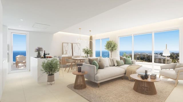 3 chambre Appartement à vendre à La Cala de Mijas, Mijas avec piscine - 1 300 000 € (Ref: 9052540)