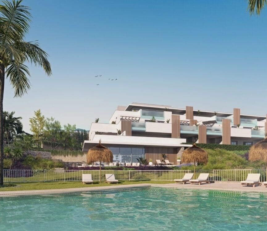 2 soveværelse Lejlighed til salg i Casares med swimmingpool garage - € 403.000 (Ref: 9052616)