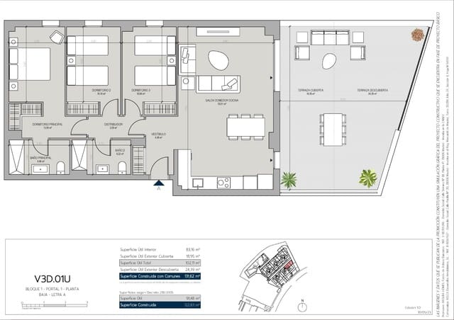 3 sypialnia Apartament na sprzedaż w La Duquesa / Puerto de la Duquesa, Manilva z basenem garażem - 351 000 € (Ref: 9052671)