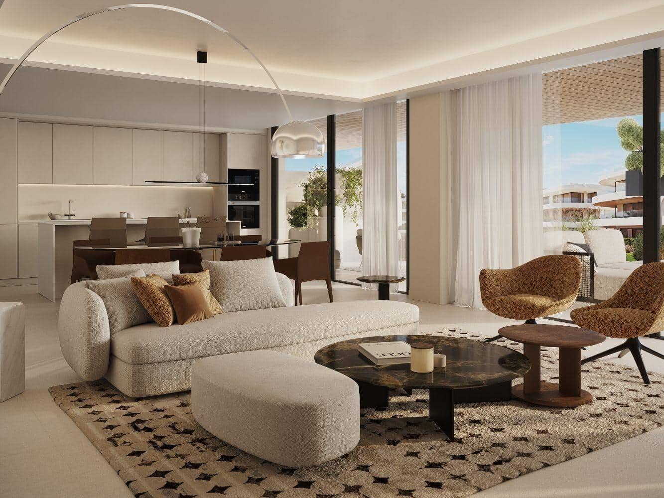 3 sypialnia Apartament na sprzedaż w El Paraiso z basenem garażem - 850 000 € (Ref: 9052681)