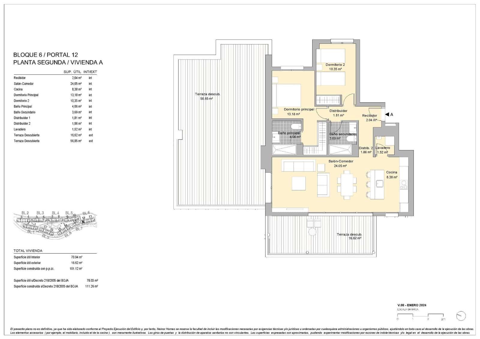 2 sypialnia Apartament na sprzedaż w Casares z basenem garażem - 405 000 € (Ref: 9052713)