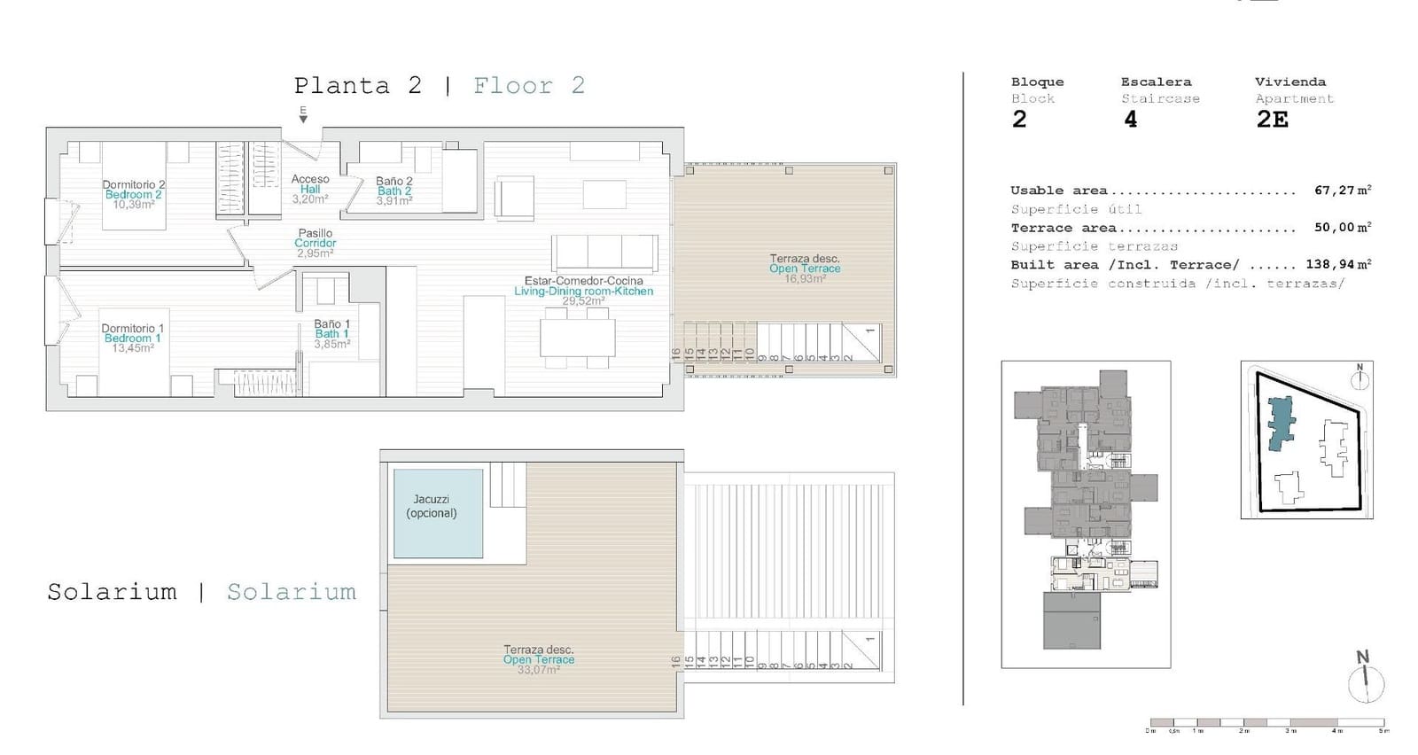 2 quarto Apartamento para venda em El Vergel / Verger com piscina garagem - 370 000 € (Ref: 9052845)