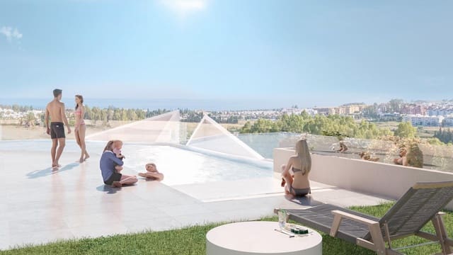 2 soveværelse Lejlighed til salg i Rodeo Alto - Guadaiza - La Campana, Marbella med swimmingpool - € 431.000 (Ref: 9052893)