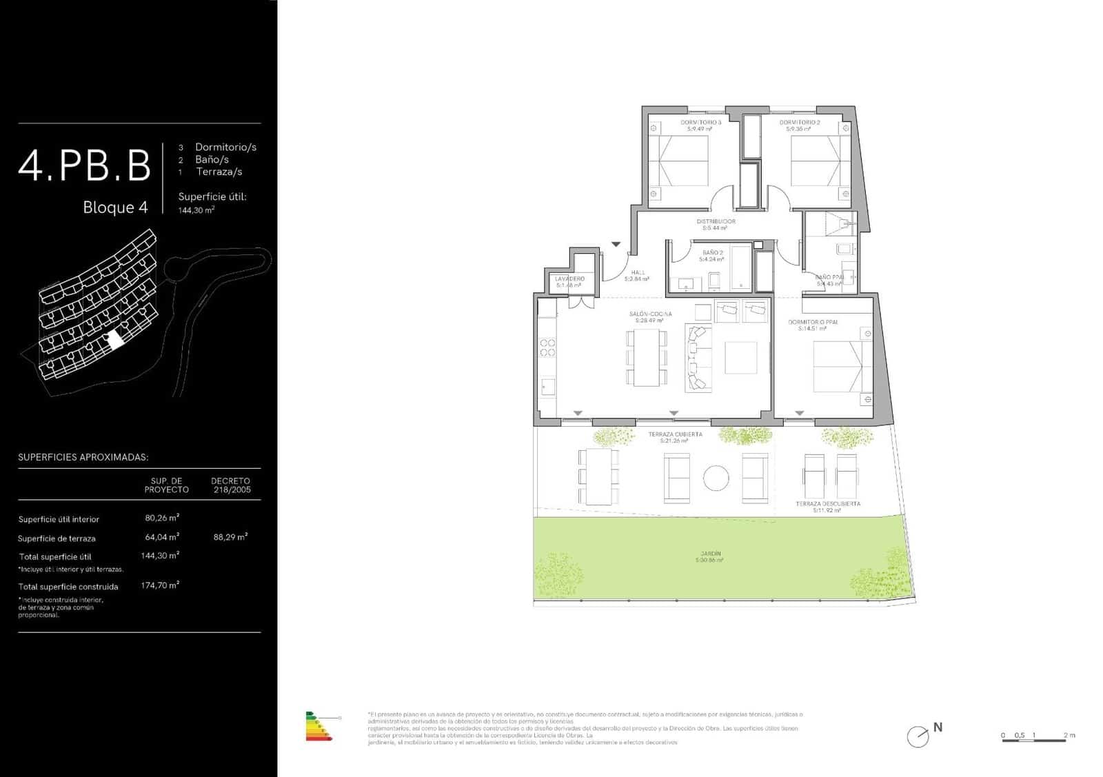 3 soveværelse Lejlighed til salg i Rincon de la Victoria med swimmingpool - € 477.000 (Ref: 9052911)