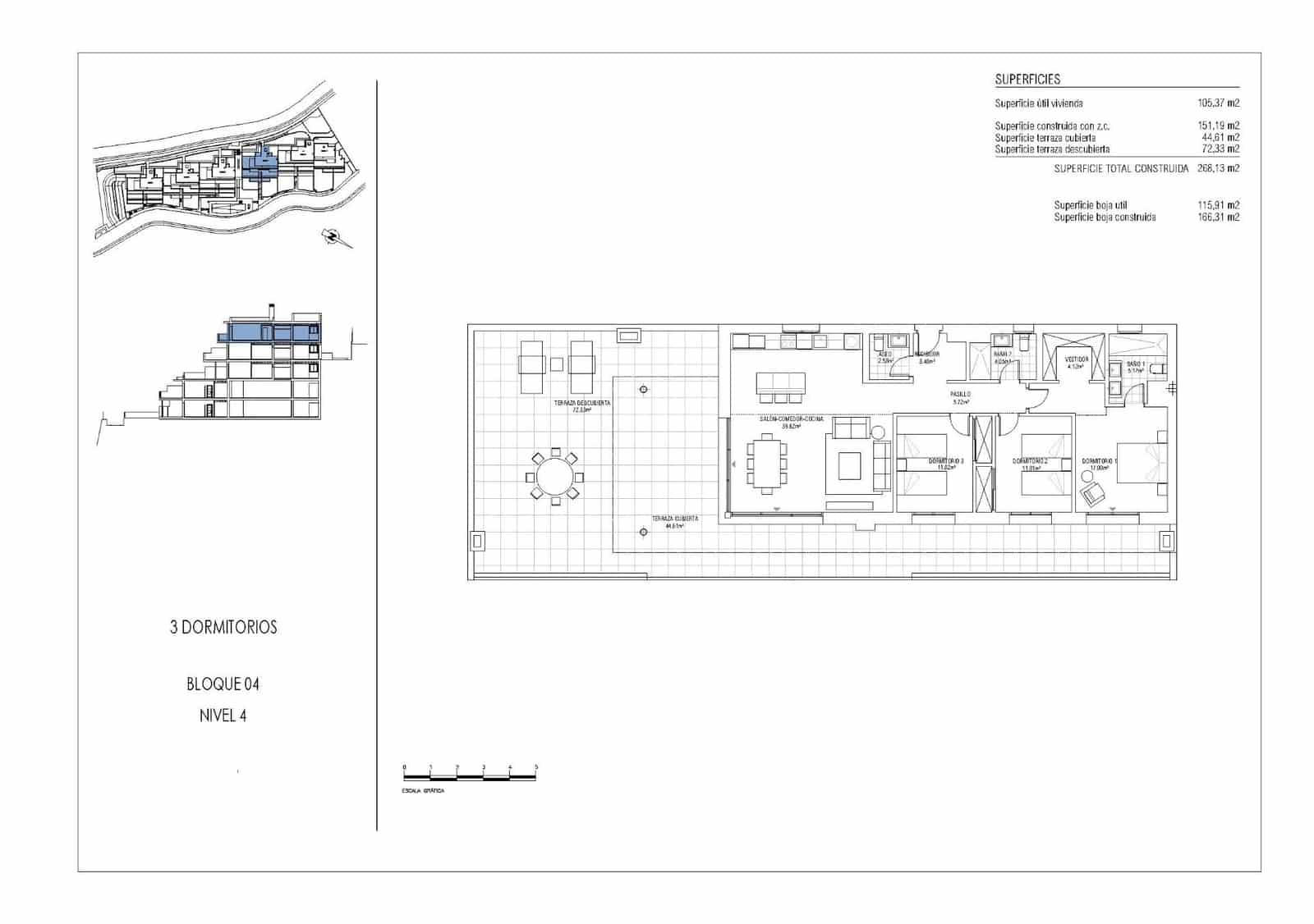 3 soveværelse Lejlighed til salg i Casares med swimmingpool garage - € 1.021.000 (Ref: 9052974)