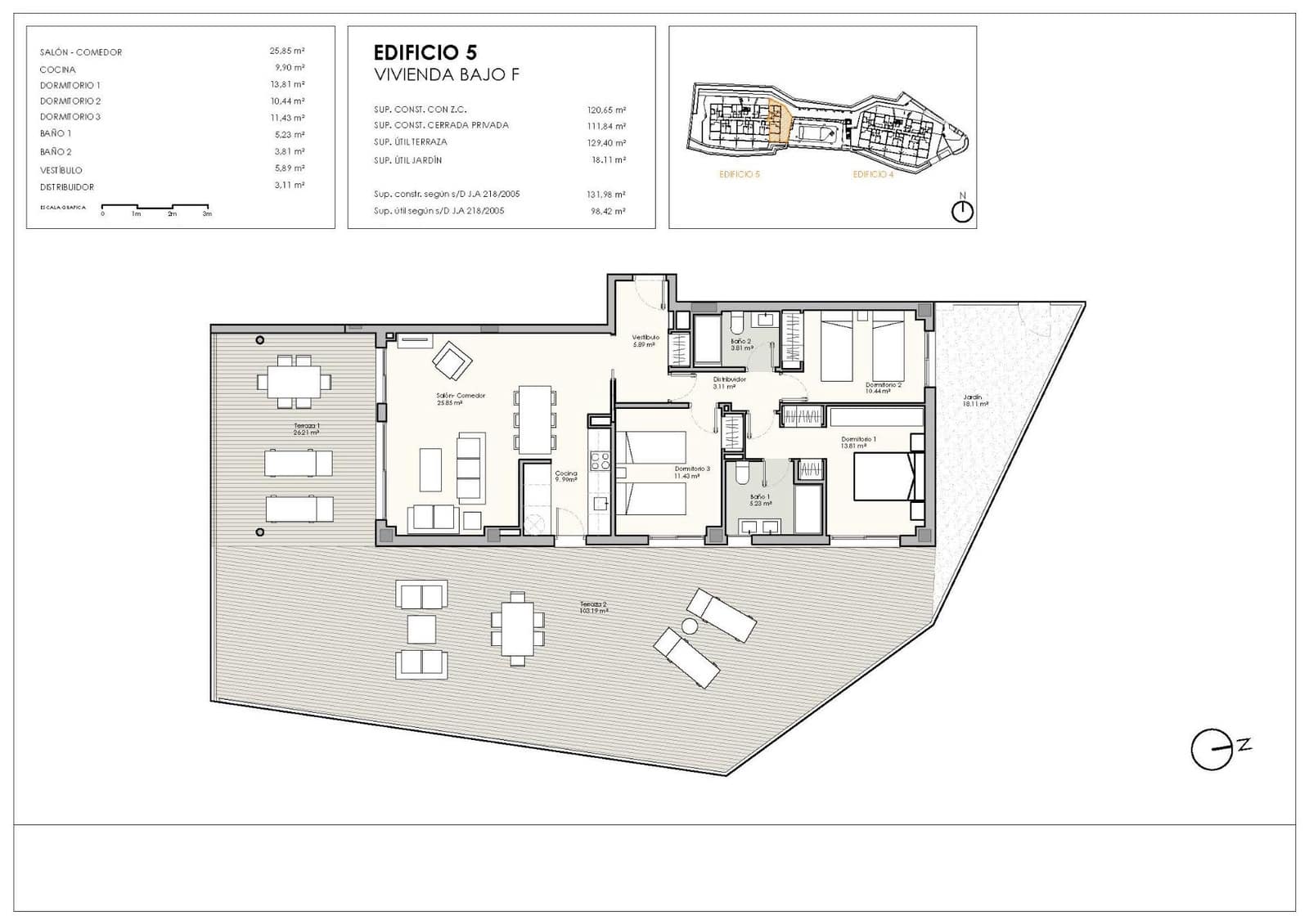 3 soveværelse Lejlighed til salg i Casares med swimmingpool garage - € 476.000 (Ref: 9052998)