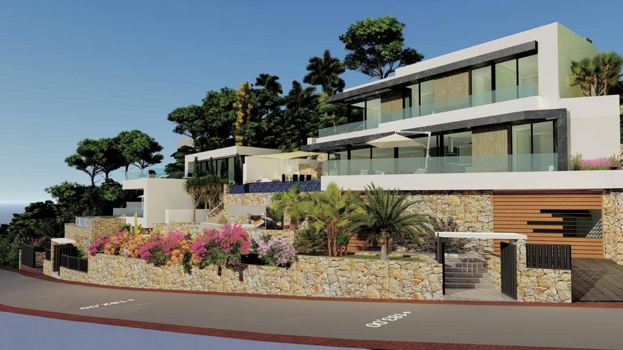 4 sypialnia Willa na sprzedaż w Calpe / Calp z basenem - 1 550 000 € (Ref: 9053191)